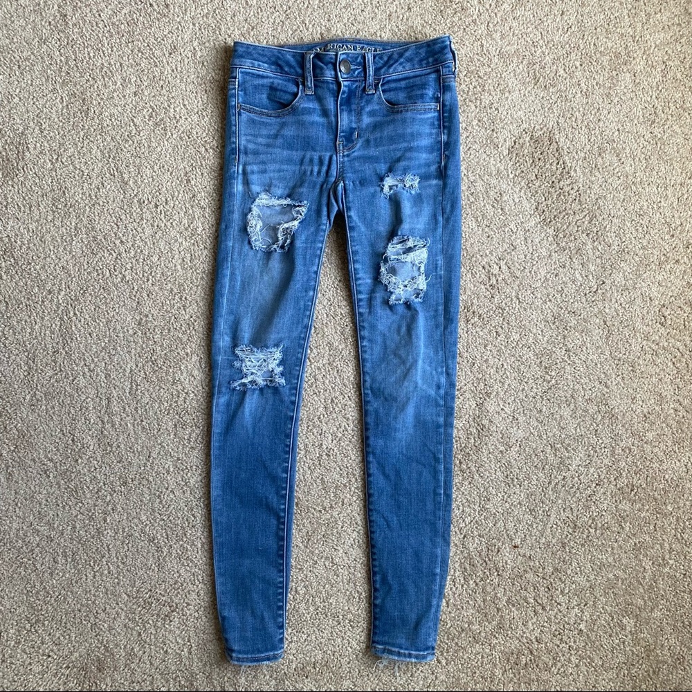 American Eagle Outfitters Distressed Jegging